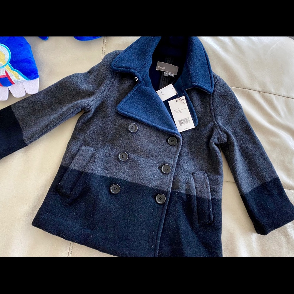 Vince kids wool coat size 4